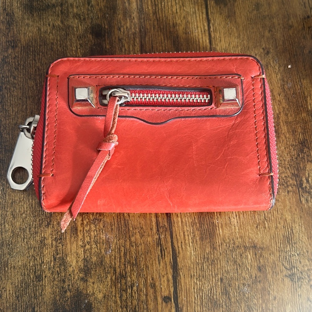 Rebecca Minkoff// Orange Stud Wallet